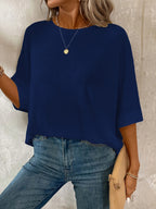 Plus Size Women's Oversized Casual T-Shirt Loose Fit Comfortable Everyday Top