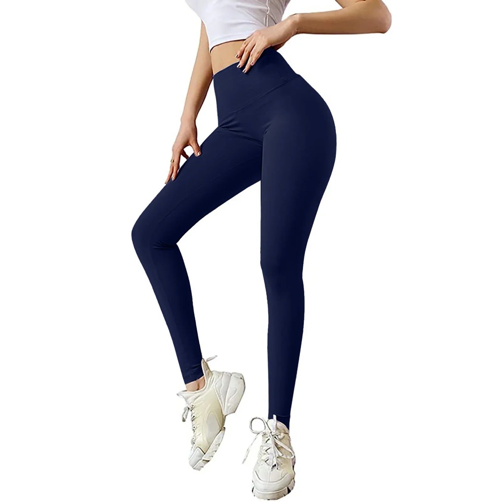 Womens Butt Lift High Waisted Yoga Pants Tummy Control Bow-Knot Tie Workout Leggings Sport Tights Running Leggings