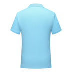 Sports quick-drying polo shirt Custom printed logo lapel cheap advertising T-shirt Marathon running embroidered pattern diy