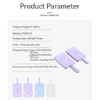 2026 New 30000mAh Mini Wireless Charger PowerBank 22.5W Fast Charging For iPhone Samsung Huawei   Powerbank