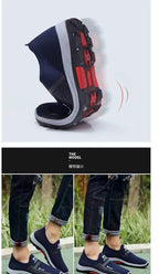 Slip on Mesh Men Shoes Lightweight Sneakers Men Fashion Casual Walking Shoes Breathable Slip on Mens Loafers Zapatillas Hombre