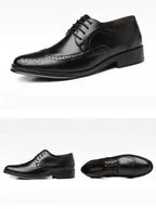Social Shoe Male Breathable In Summer Official New Pointed Toe Men's Formal Shoes Cheap Liquidation Gentleman Legitimate Leather