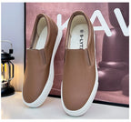 Men's Casual Shoes Grey Brown Flat Bottomed Casual Board Shoes Mens Loafers Man Shoes Casual Sneakers Men