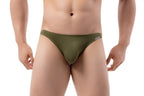 BRAVE PERSON Men's Modal Briefs Sexy Underwear Low-rise Solid Underpants 12 Colors Briefs for Man