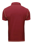 2024 New Summer Mens Lapel Pocket Polo Shirt Breathable Polyester Short Sleeve Tops Casual Daily Office Business Wear For Men