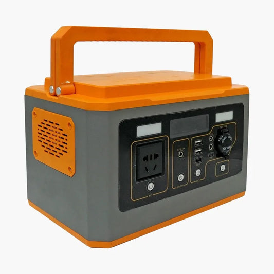 2026 500W Portable Outdoor Emergency Power Station CE Certified Travel Energy Storage Box Household Backup Power Supply