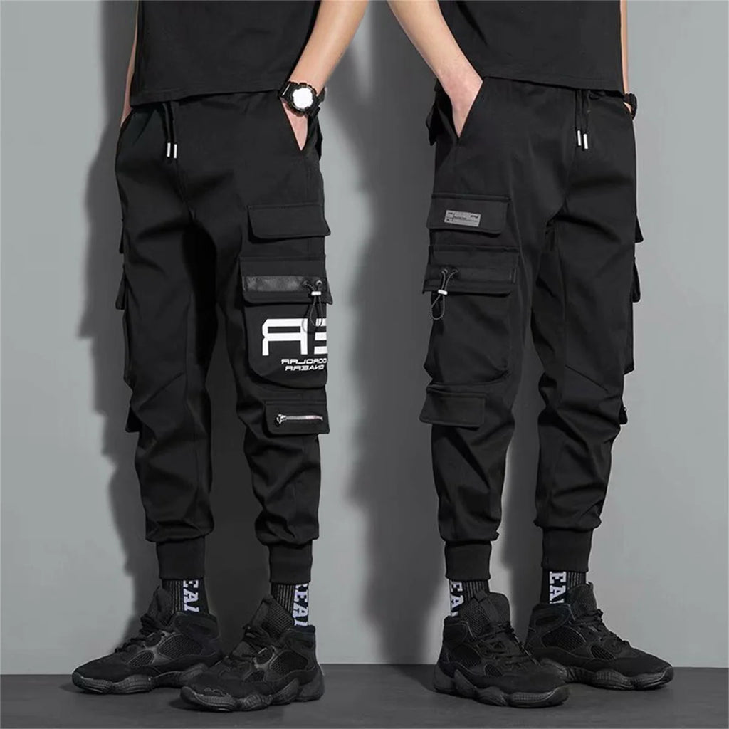 Fashion Multiple Models New Multi Pocket Drawstring Pants Men's Casual Cargo Pants Summer Outdoor Hip Hop Sweatpants Men Women