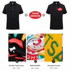 Summer Casual Cheap POLO Shirt Personal Company Logo Customization Embroidery Printing Personalized Design Top