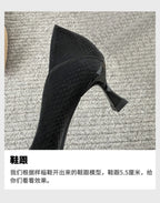 Beige Pointed Toe Kitten Heel Pumps Slip On Dress Shoes Comfortable Non Slip For Business Office Wedding Party Daily Wear  New