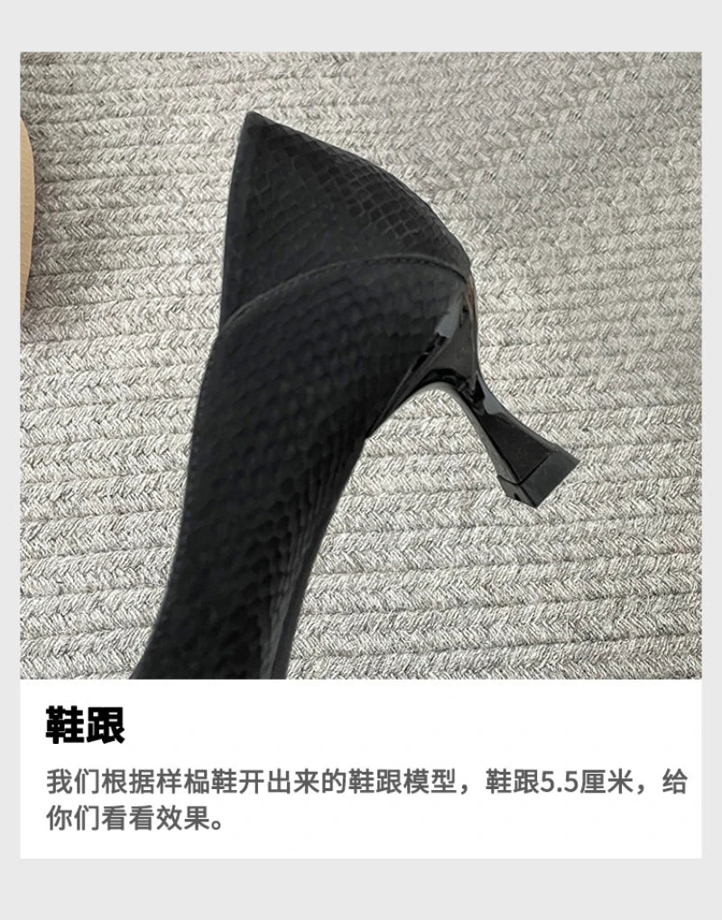 Beige Pointed Toe Kitten Heel Pumps Slip On Dress Shoes Comfortable Non Slip For Business Office Wedding Party Daily Wear  New