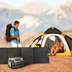 IEE P3200 Portable Power Station 3200W LiFePO4 Battery MPPT Solar Panel Flashlight Large Capacity Pure Sine Wave Inverter
