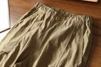 Men's Summer Cargo Pants Outdoor Street Fashion Spring Slacks Baggy Joggers Hiking Long Loose Vintage Long Trousers For Men