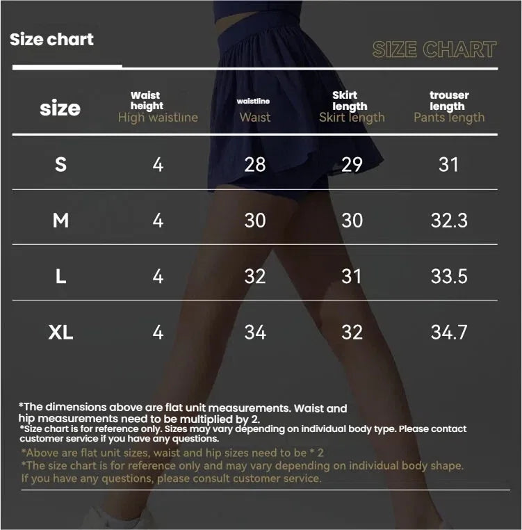 Fashion Mesh Pleated Sports Skirt Anti-Peek Short Skirt Running Fitness Badminton Tennis Skirt Sexy Clothes For Women