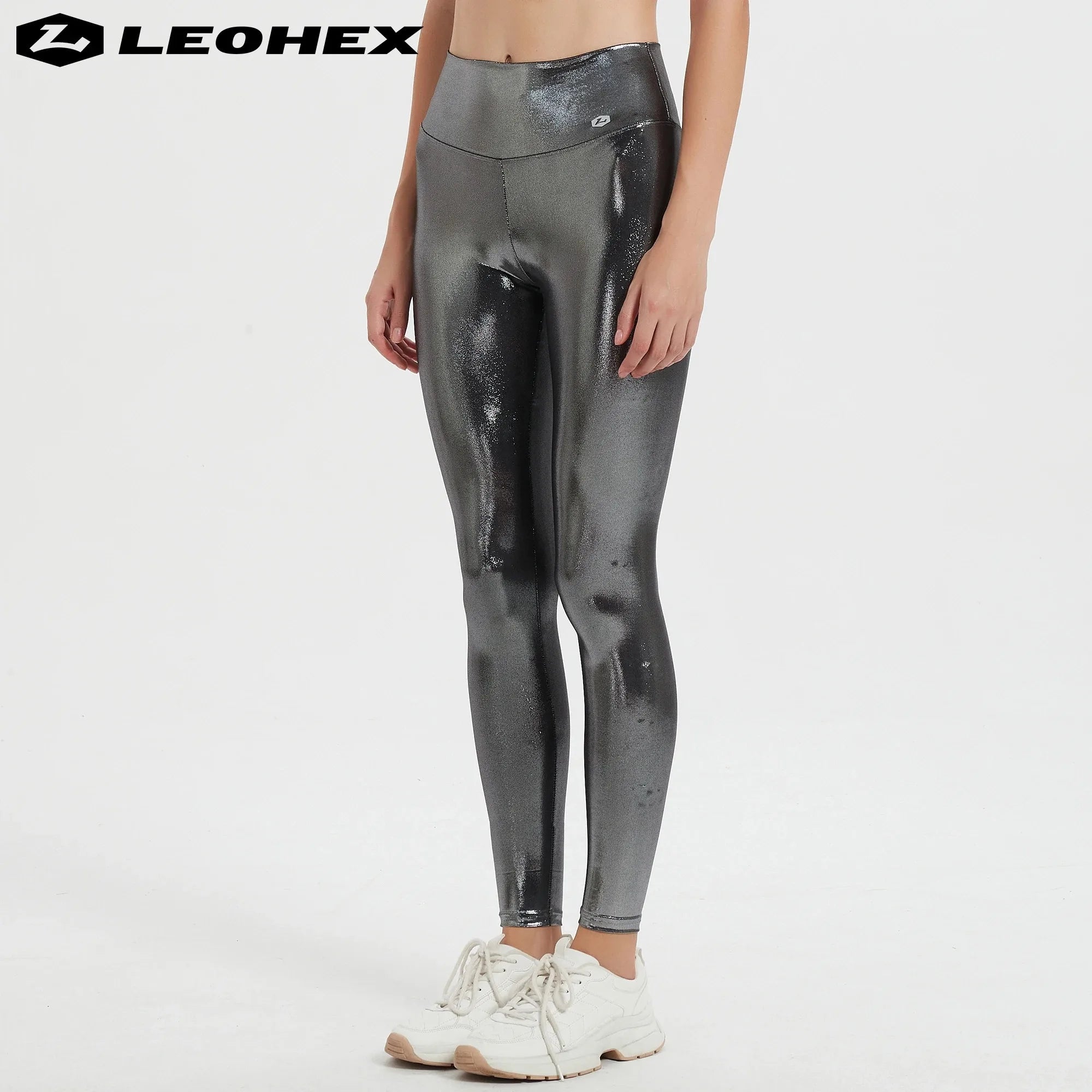 LEOHEX High Waist Yoga Leggings for Women, Breathable Fitness Running Pants, Workout Gym Sports Trousers