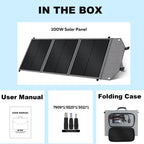 CTOLITY AXP200 Solar Generator Portable Mobile Power Station 200W 192Wh 60000mAh Lifepo4 Battery  for Outdoor Camping RV Home