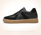 Invisible Height-Increasing Shoes 8cm German Training Shoes for Men, Summer Breathable Casual Sneakers, Genuine Leather Retro Versatile Forrest Gump Shoes 6cm