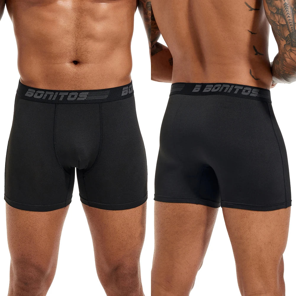 5pcs Boxers Men's Panties Breathable Boxer Shorts Men Underwear Polyester Underpants for Man High Quality Male Trunks