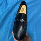 New 2025 Summer Men Genuine Leather Formal Business Loafers Slip On Retro Breathable Men Leather Moccasins Shoes