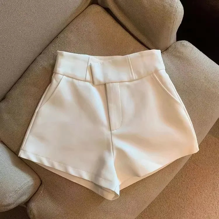 Women Sexy Shorts Mooyufon Black Shorts Women Harajuku Elegance High Waisted Shorts A Line Slim Casual Hot Girl Straight Pants