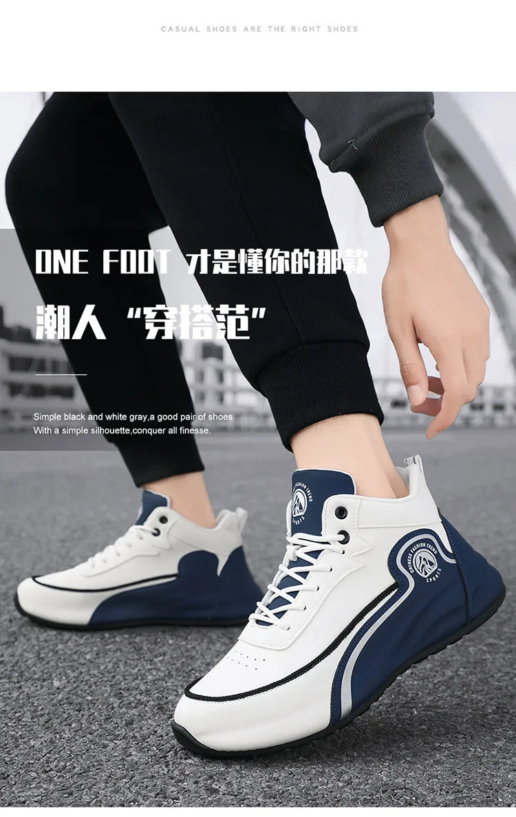 2026 Men's Light Luxury Style Soft Bottom Comfortable Casual Sneakers Youth Students Outdoor Running Shoes Zapatillas Deportivas