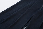 【Mirrordust】Pleated Baggy Jeans Men Loose Wide Leg Jeans Trousers Streetwear Harajuku Hip Hop Jeans Denim Pants