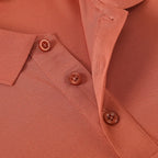 2026 NEW Solid Polo Shirts Womens Commuting Basics T-Shirts Comfy Button Shirt Solid Sport Tops Office Daily  Womans Clothes