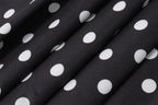 Polka Dot Elegant Off Shoulder Sleeveless Backless High Waist Halter Mini Dress Y2K Summer Fashion Club Party Vestidos