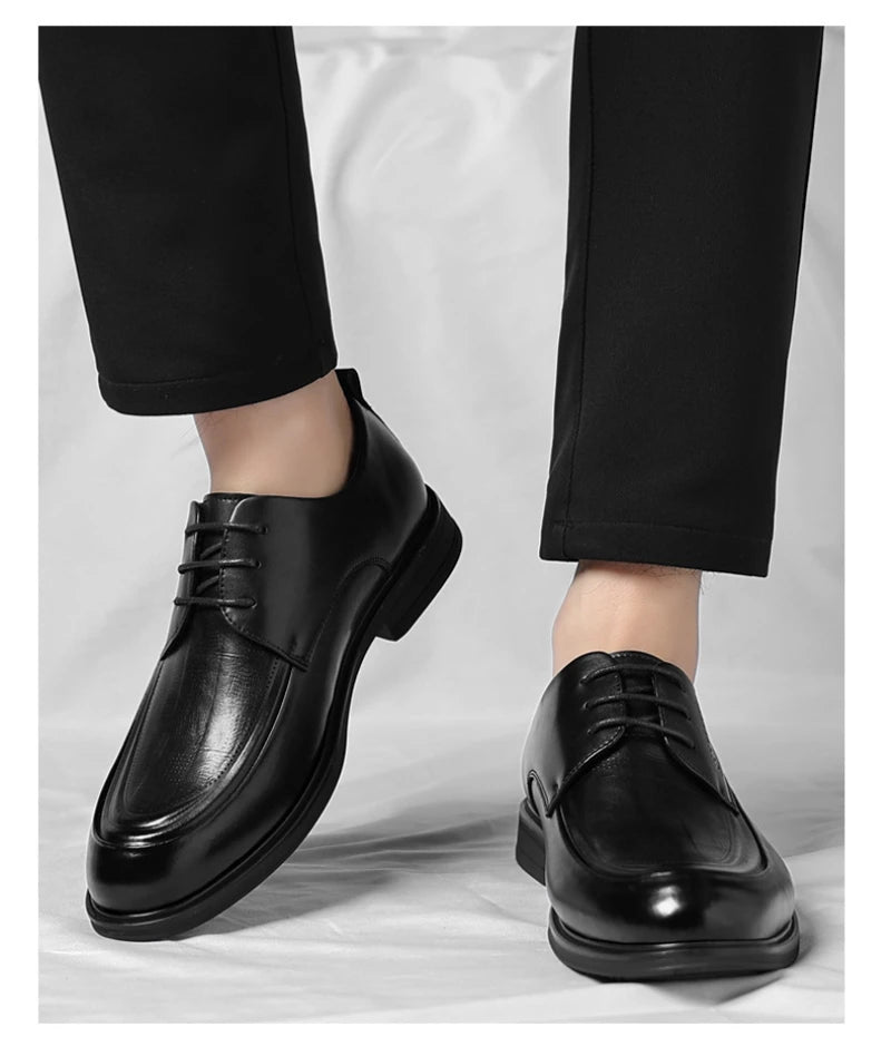Business Formal British Style Casual Commuting Style Commuting Shoes Wedding Groom Shoes Leather Shoes Men's Four Seasons