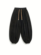 FGKKS Brand New Men Pants Fashion Korean Style Harem Loose Style Cotton Pants Male Outdoor Spring Man Solid Trousers