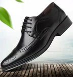 Social Shoe Male Breathable In Summer Official New Pointed Toe Men's Formal Shoes Cheap Liquidation Gentleman Legitimate Leather