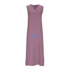Q1FA Summer Dresses for Women Cotton Linen Maxi Dress Casual Sleeveless Long Sundress Vacation Outfits