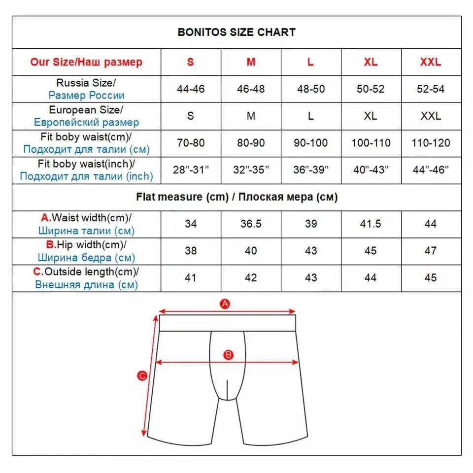4pcs Long Men's Underpants Sports Leggings Boxer Shorts Mens Polyester Underwear Man Quick-Drying Boxer for Men Bottom Shorts