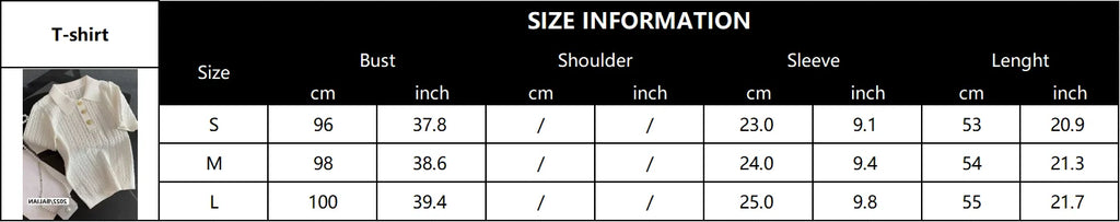 Ice Silk Polo Shirt Knitted Short Sleeve T-Shirt Summer Chic Thin Unique Jacquard Women Tops 2026 Korean Style Women’s Clothing