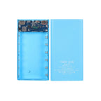 10W 18W 6*18650 Power Bank Battery Box Holder Dual USB Type C Micro 22.5W Fast Charge Shell With Led Lights 18650 Battery Cases