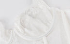 French Embroidery Lace Women's Bra Set Top Sweet Female Wedding White Bralette Vest Sexy Corset Bras Comfortable Intimates
