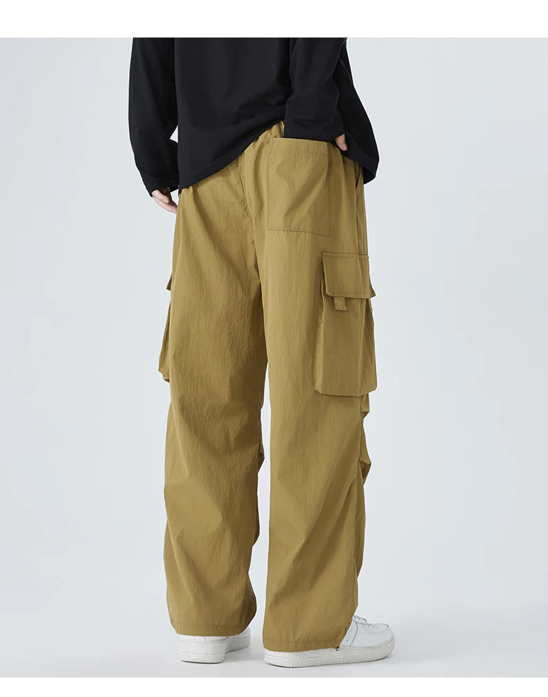 200cm Tall Men's Cargo Pants Extra Long Straight Trousers Male Length 115 120 118 Cm Chinese Clothes 190cm 192cm 195cm 2m 120cm
