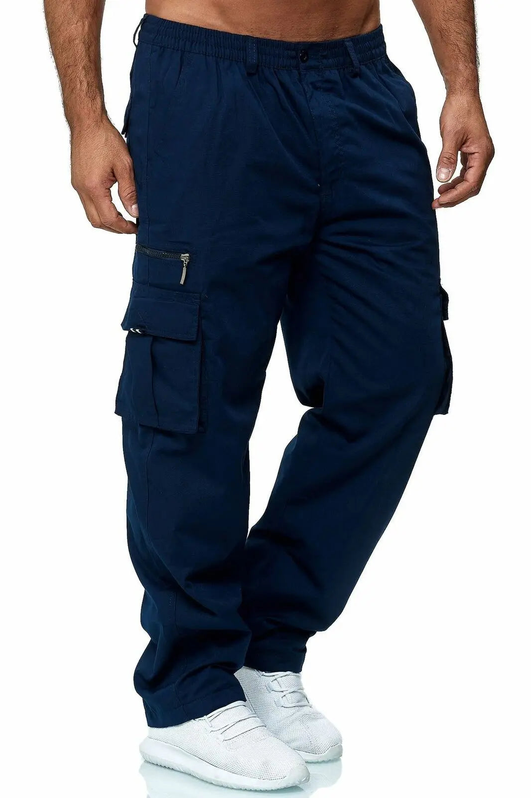 New Men's Casual Fashion Pants Sportswear Skinny Male Trousers Gyms Tracksuits Bottoms Hip Hop Streetwear Joggers Sweatpants