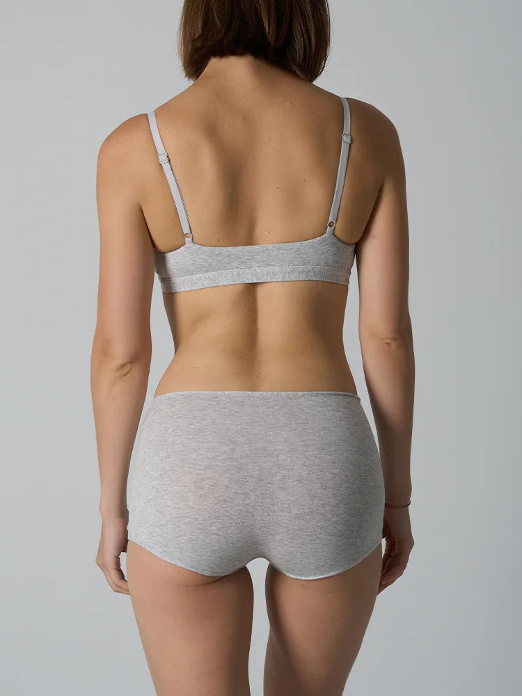 Cotton Bralette Seamless Breathable Underwears Lingerie Sets for Women's Fitness Sports Bras Panties Ladies No Bra Pad Intimate