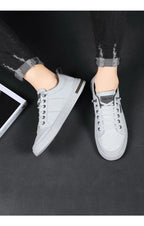Men'S New Low Top Casual Sneakers Korean Style Versatile Dad Shoes Soft Sole Comfortable Lightweight Platform Shoes For Daily