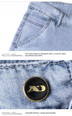 2026 Summer Ice Silk Thin Four Seasons Men's Jeans Loose Straight Wide Leg Pants