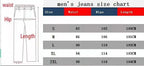 2025 New Business Men's Jeans Casual Straight Stretch Fashion Classic Blue Black Work Denim Trousers Male Brand Clothing S-3XL