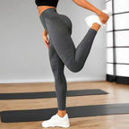 Women Seamless Wave Striped Yoga Leggings High Waist Butt Lift Stretch Gym Running Jogger Fitness Workout Sports Pants Tummy