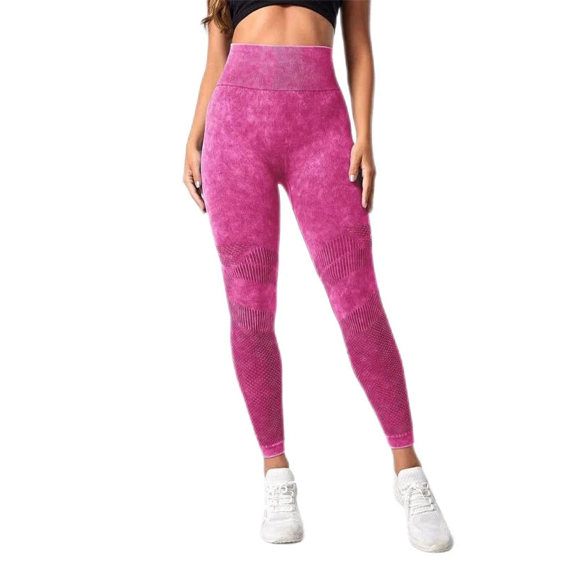 High Waist Seamless Yoga Pants for Women Quick Dry Running Gym Leggings Fitness Tights Leggings Athletic Workout Running Crops