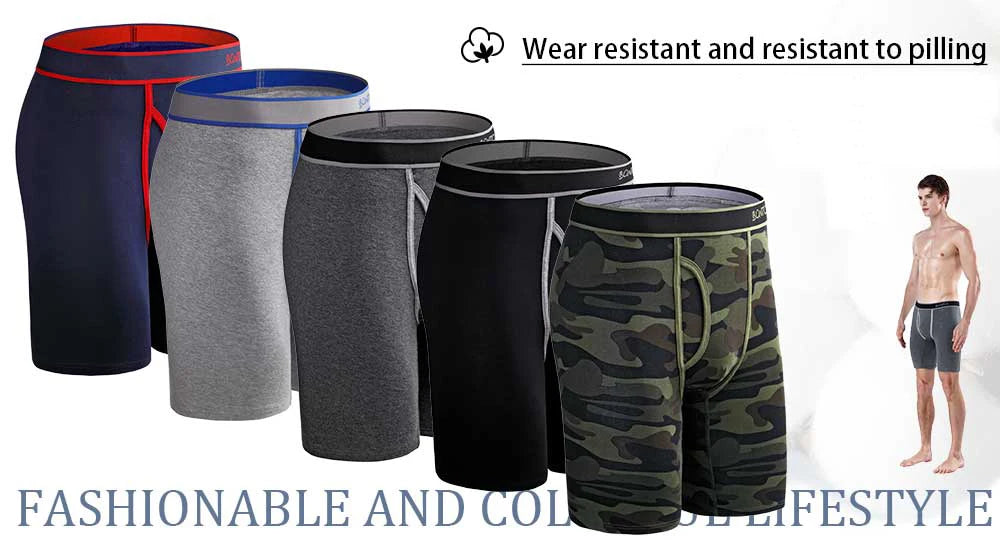 3pcs White Cotton Underwear For Man Boxers Soft Sexy Men's Panties Letter Elastic Band Boxer Short Men Underpants Print Trunks