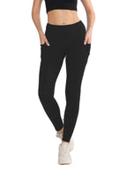 High Waist Plush Leggings Warm Leopard Print Yoga Pants Milk Silk Bare-Feel Leggings for Spring/Autumn