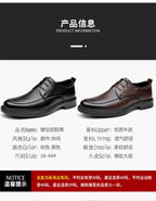 2026 Summer Hollow Out Breathable Deodorant Genuine Leather Business Dress Shoes British Style High-end Formal Shoes Hot Sale