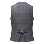 Men's Business Casual Three-Piece Set 2024 Fashion Bridegroom Dress Suit Vest Trousers High Quality