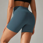 Seamless Yoga Shorts Women Fitness Shorts Running Cycling Shorts Breathable Sports Leggings High Waist Workout Gym Shorts