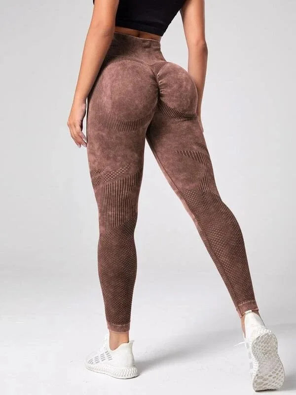 High Waist Seamless Yoga Pants for Women Quick Dry Running Gym Leggings Fitness Tights Leggings Athletic Workout Running Crops
