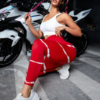 High Waist Tie Dye Striped Seamless Yoga Leggings Women Butt Lift Scrunch Stretch Gym Running Fitness Sports Workout Pants